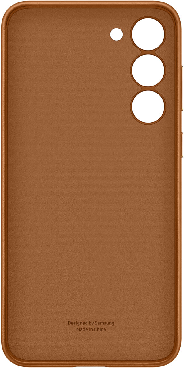 Samsung Ef-Vs916Laegww Samsung Leather Cover Galaxy S23+ 5G Camel - Afbeelding 2