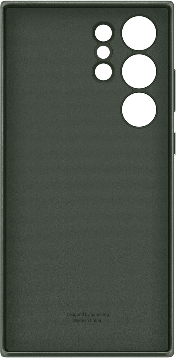 Samsung Ef-Vs918Lgegww Samsung Leather Cover Galaxy S23 Ultra 5G Green - Afbeelding 2