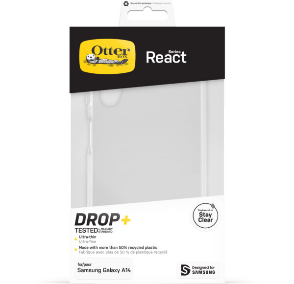 Otterbox React Series Samsung Galaxy A14 4G Clear - Afbeelding 5
