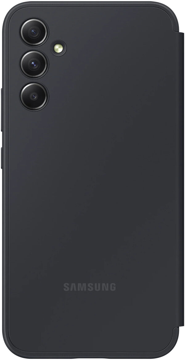 Samsung Ef-Za346Cbegww Samsung Smart Clear View Cover Galaxy A34 5G Black - Afbeelding 2