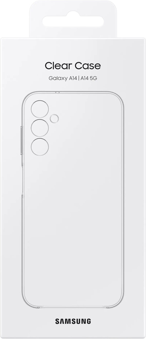 Samsung Ef-Qa146Ctegww Samsung Clear Case Galaxy A14 4G/5G Transparent - Afbeelding 6