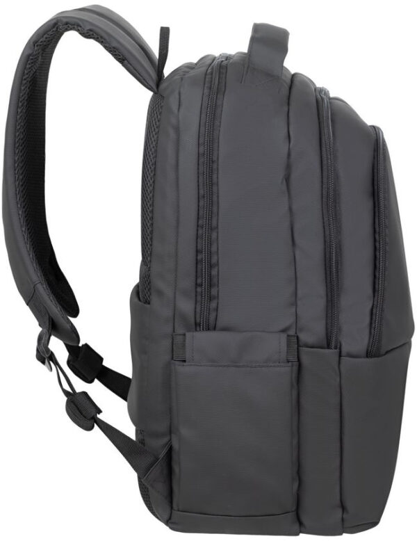 Rivacase Tegel Coated Eco Laptop Backpack 15.6Inch Black - Afbeelding 3