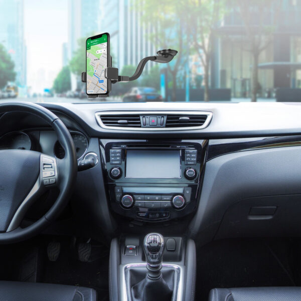 Celly Mountflexplus Universal Car Holder Black - Afbeelding 4