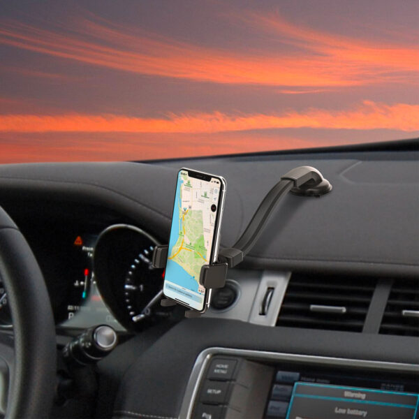 Celly Mountflexplus Universal Car Holder Black - Afbeelding 5
