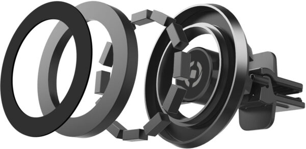 Celly Ghostmag Magsafe Car Holder Black - Afbeelding 3
