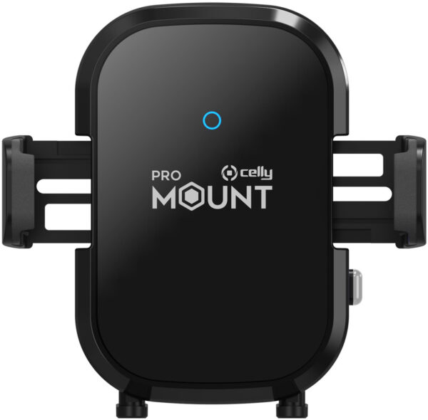 Celly Mountcharge15 Wireless Charger Car Holder 15W Black - Afbeelding 4