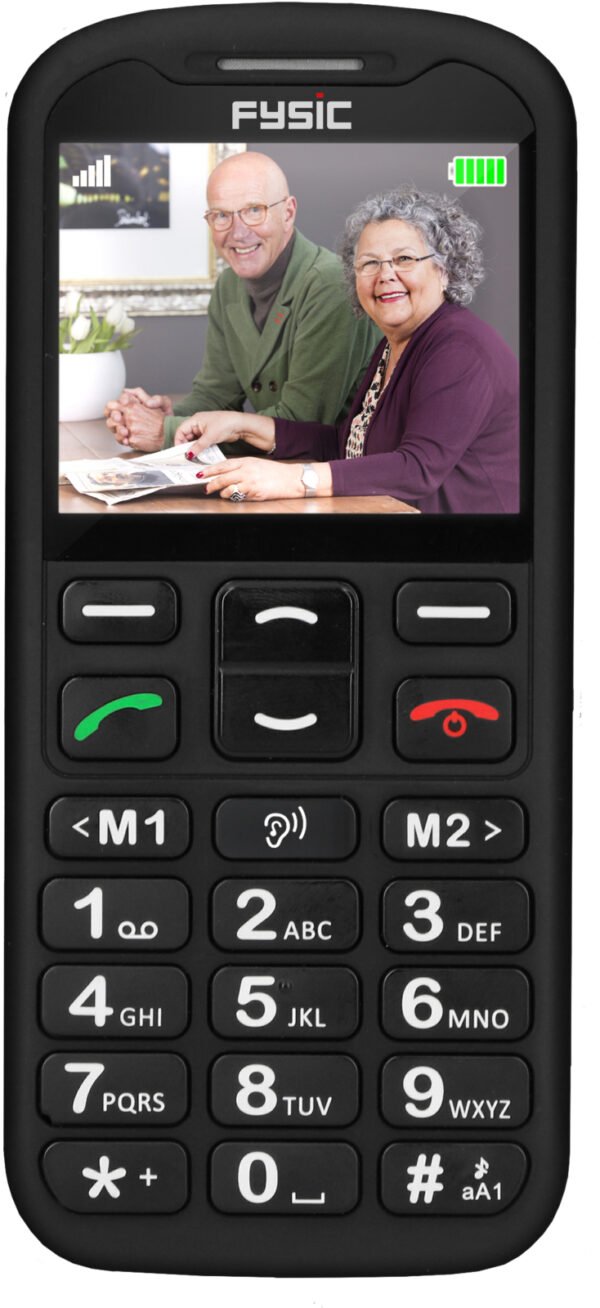 Fysic F10 Fysic Big Button Gsm 4G Black Actie Pakket 5+1 Gratis - Afbeelding 5