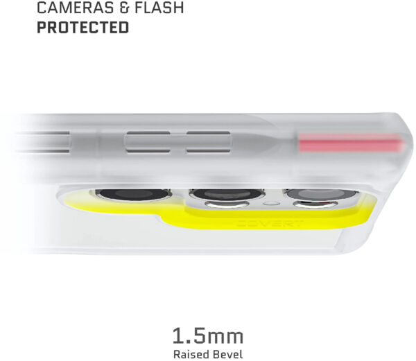 Ghostek Covert 6 Protective Case Samsung Galaxy S23 Ultra 5G Transparent - Afbeelding 4