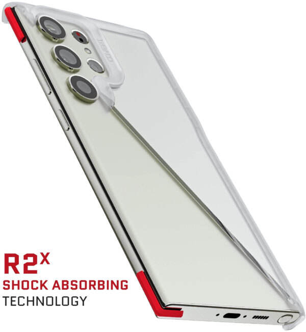 Ghostek Covert 6 Protective Case Samsung Galaxy S23 Ultra 5G Transparent - Afbeelding 6