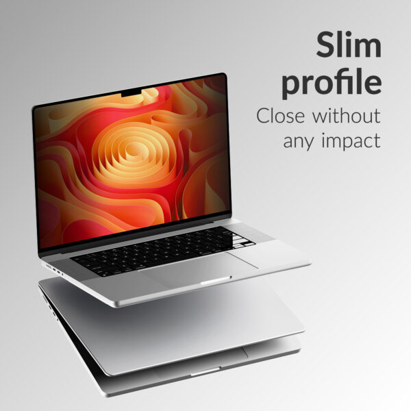 Mobilize Privacy Screen Protector For Apple Macbook Air 13.6Inch (2022 - 2024) - Afbeelding 4