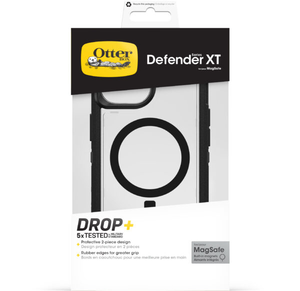 Otterbox Defender Series Xt With Magsafe Apple Iphone 13/14/15/16E Clear/Black - Afbeelding 5