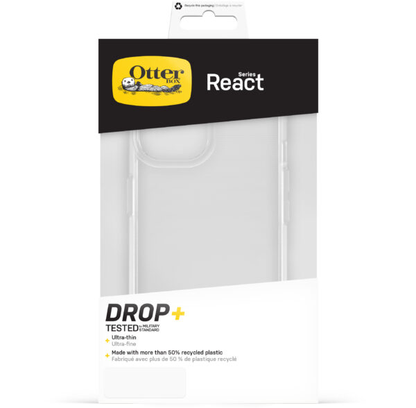 Otterbox React Series Apple Iphone 15 Clear - Afbeelding 5