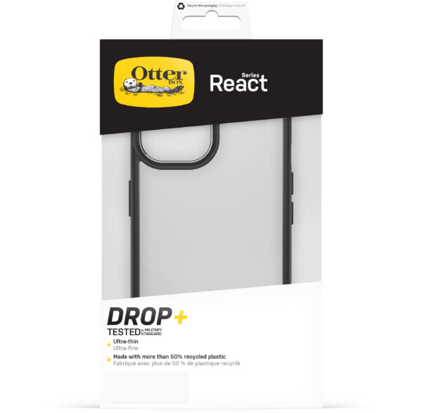 Otterbox React Series Apple Iphone 15 Clear/Black - Afbeelding 5