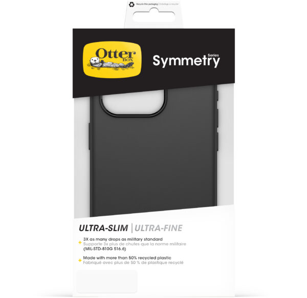 Otterbox Symmetry Case Apple Iphone 15 Pro Black - Afbeelding 5
