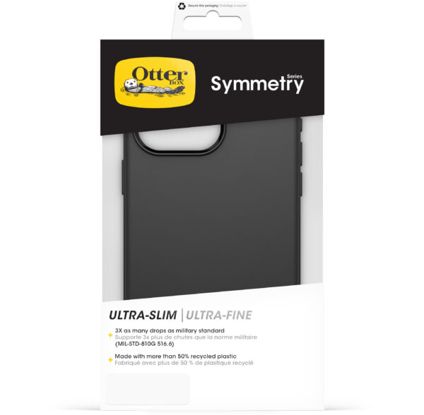 Otterbox Symmetry Case Apple Iphone 15 Pro Max Black - Afbeelding 5