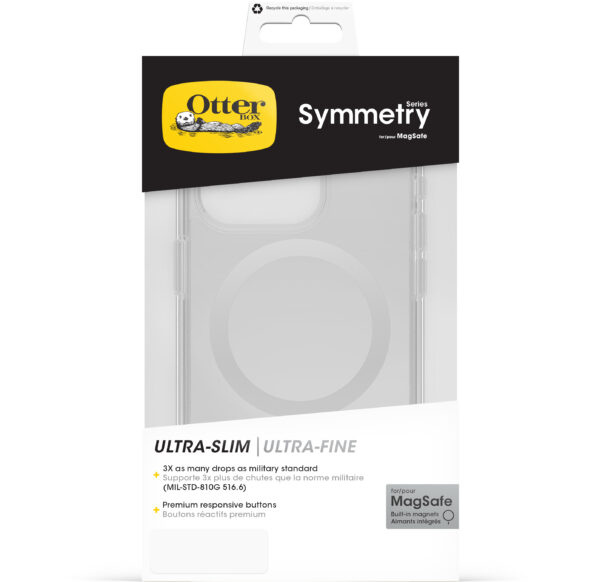 Otterbox Symmetry+ Clear Case Apple Iphone 15 Pro Clear - Afbeelding 5
