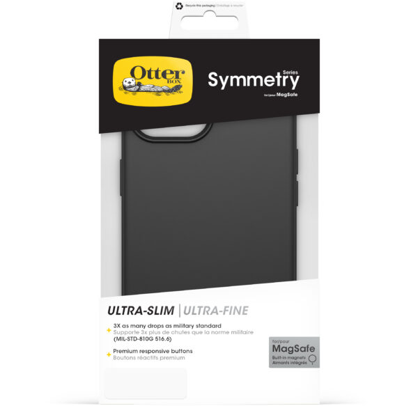 Otterbox Symmetry+ Case Apple Iphone 13/14/15/16E Black - Afbeelding 5