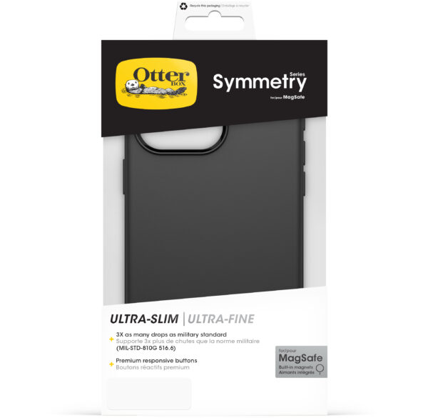 Otterbox Symmetry+ Case Apple Iphone 15 Pro Max Black - Afbeelding 5