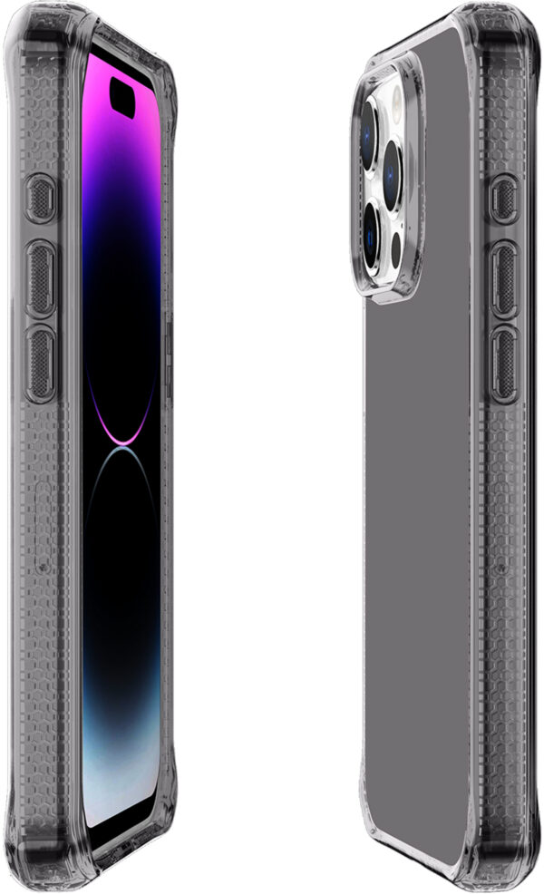 Itskins Level 2 Spectrumclear_R For Apple Iphone 15 Pro Smoke - Afbeelding 5