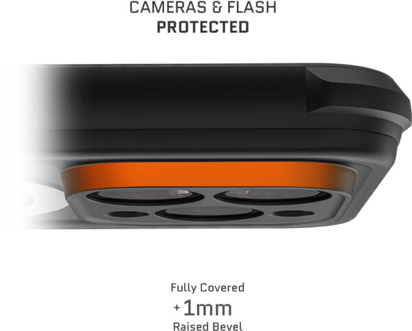 Ghostek Nautical Waterproof Magsafe Case + Belt Swivel Holster Apple Iphone 15 Pro Clear - Afbeelding 7