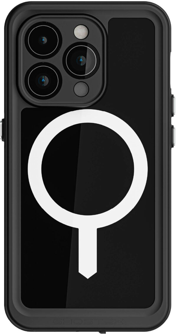 Ghostek Nautical Slim Waterproof Magsafe Case Apple Iphone 15 Pro Black