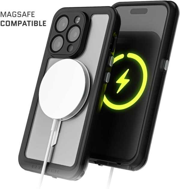 Ghostek Nautical Slim Waterproof Magsafe Case Apple Iphone 15 Pro Clear - Afbeelding 9