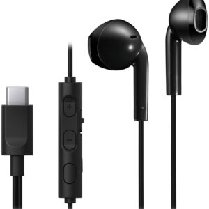 Jvc Ha-Fr17Uc Jvc In-Ear Usb-C Stereo Headset + Remote Black