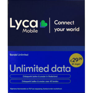 Lycamobile Holland Plan Unlimited