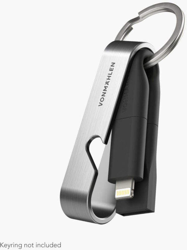 Vonmählen High Six 6In1 Fast Charging Cable Black/Silver