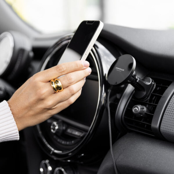 Vonmählen Aura Car Magnetic Wireless Charging Pad Black - Afbeelding 2