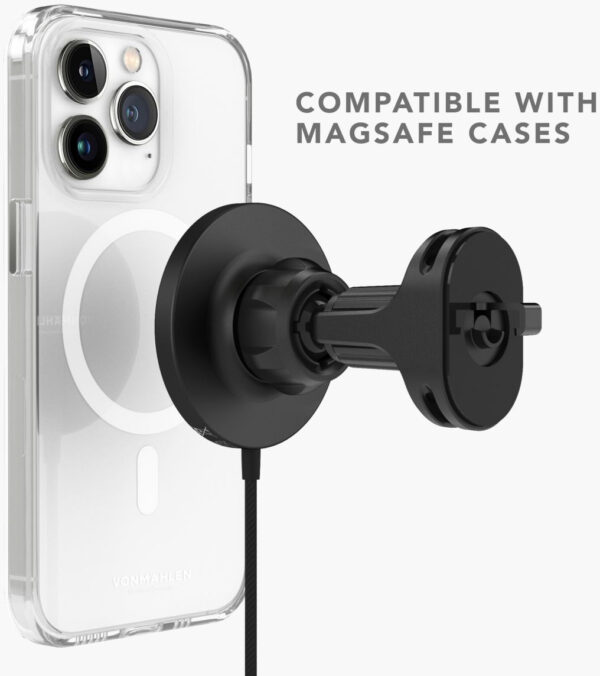 Vonmählen Aura Car Magnetic Wireless Charging Pad Black - Afbeelding 5