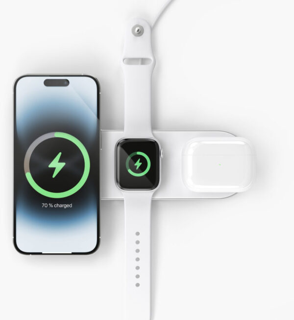 Vonmählen Aura Home 3In1 Wireless Charging Station White - Afbeelding 2