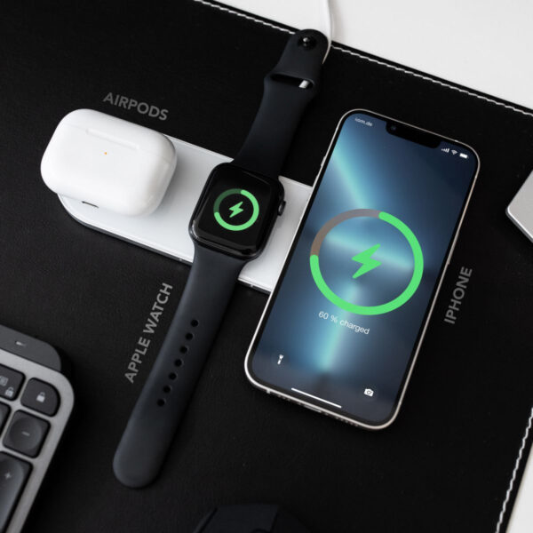 Vonmählen Aura Home 3In1 Wireless Charging Station White - Afbeelding 4