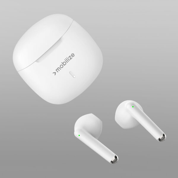 Mobilize Tws Earbuds White - Afbeelding 2