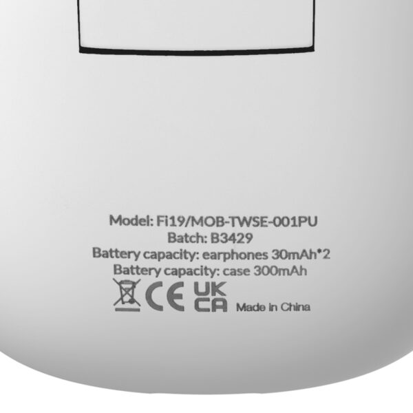 Mobilize Tws Earbuds White - Afbeelding 8