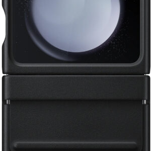 Samsung Ef-Vf731Pbegww Samsung Flap Vegan Leather Case Galaxy Z Flip5 Black