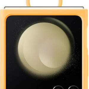 Samsung Ef-Pf731Toegww Samsung Silicone Cover With Ring Galaxy Z Flip5 Apricot