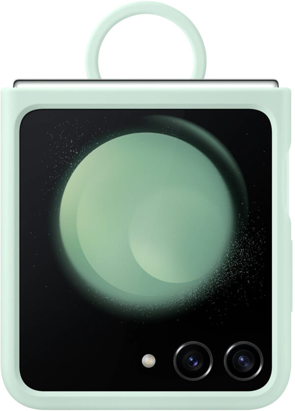 Samsung Ef-Pf731Tmegww Samsung Silicone Cover With Ring Galaxy Z Flip5 Ocean Green