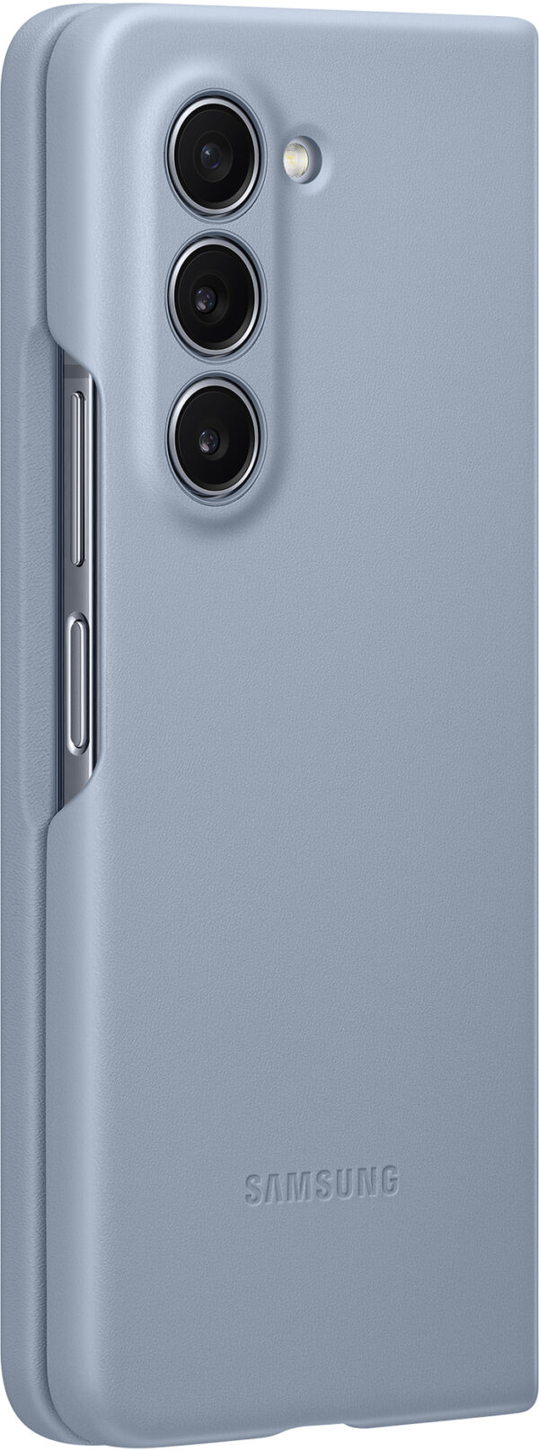 Samsung Ef-Vf946Plegww Samsung Vegan Leather Case Galaxy Z Fold5 Icy Blue - Afbeelding 3