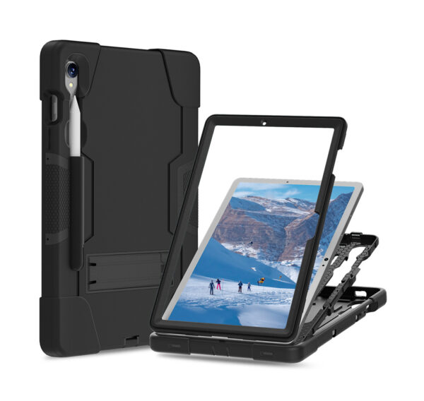 Xccess Survivor Essential Case Samsung Galaxy Tab S9 11/S9 Fe Black (Screenless) - Afbeelding 2