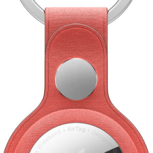Apple Mt2M3Zm/A Apple Airtag Finewoven Key Ring Coral