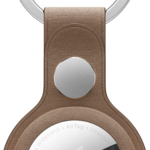 Apple Mt2L3Zm/A Apple Airtag Finewoven Key Ring Taupe