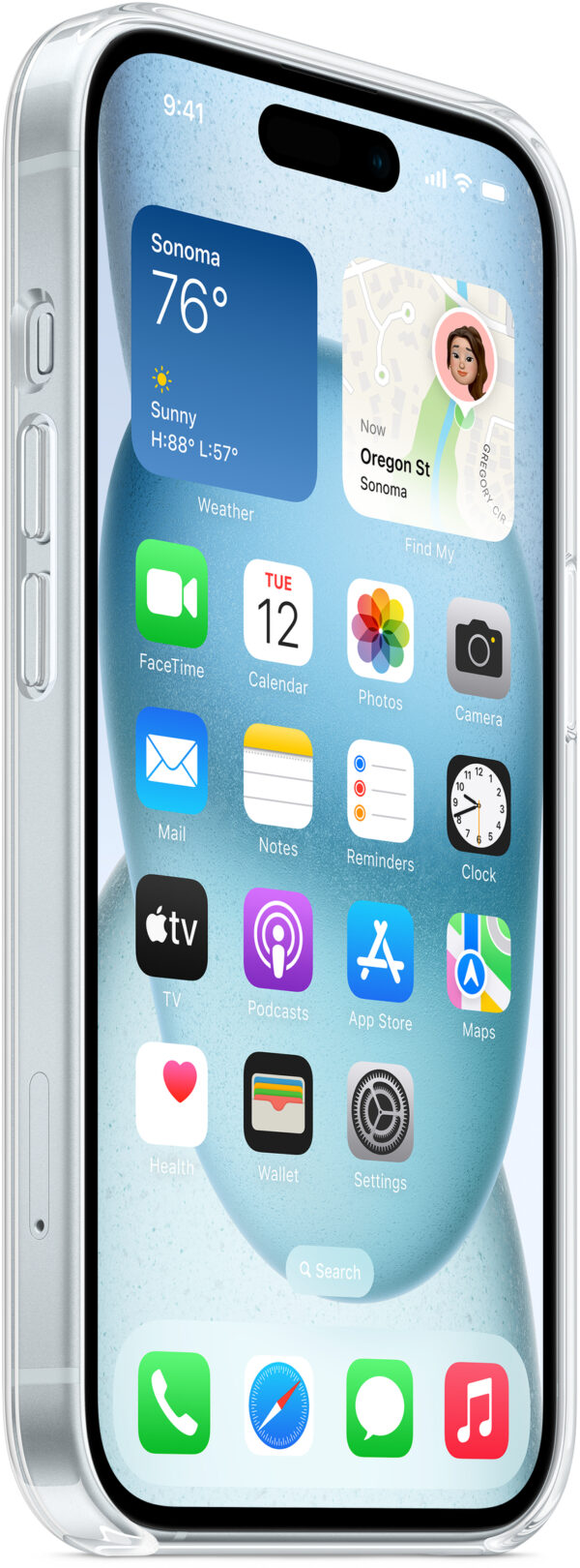 Apple Mt213Zm/A Apple Clear Case With Magsafe Iphone 15 Plus Transparent - Afbeelding 3