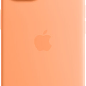 Apple Mt0W3Zm/A Apple Silicone Case With Magsafe Iphone 15 Sorbet Orange