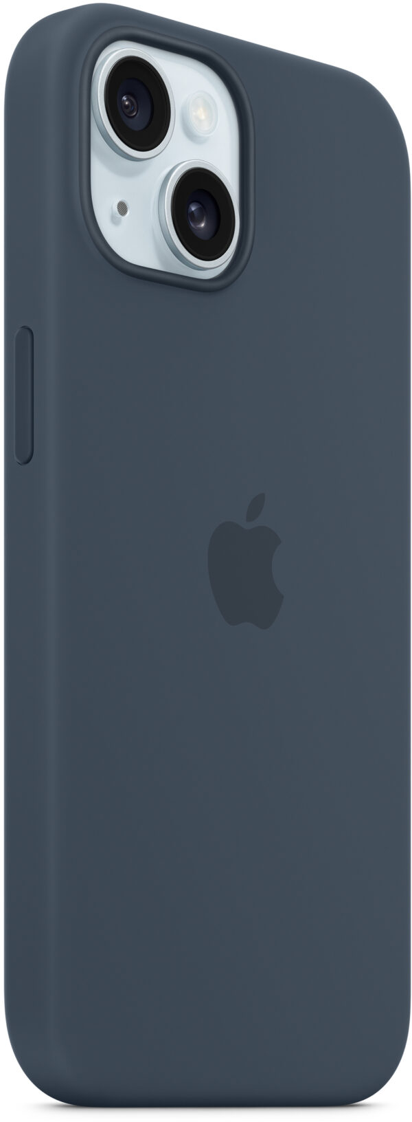 Apple Mt0N3Zm/A Apple Silicone Case With Magsafe Iphone 15 Storm Blue - Afbeelding 2