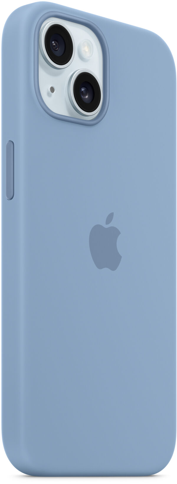 Apple Mt0Y3Zm/A Apple Silicone Case With Magsafe Iphone 15 Winter Blue - Afbeelding 2