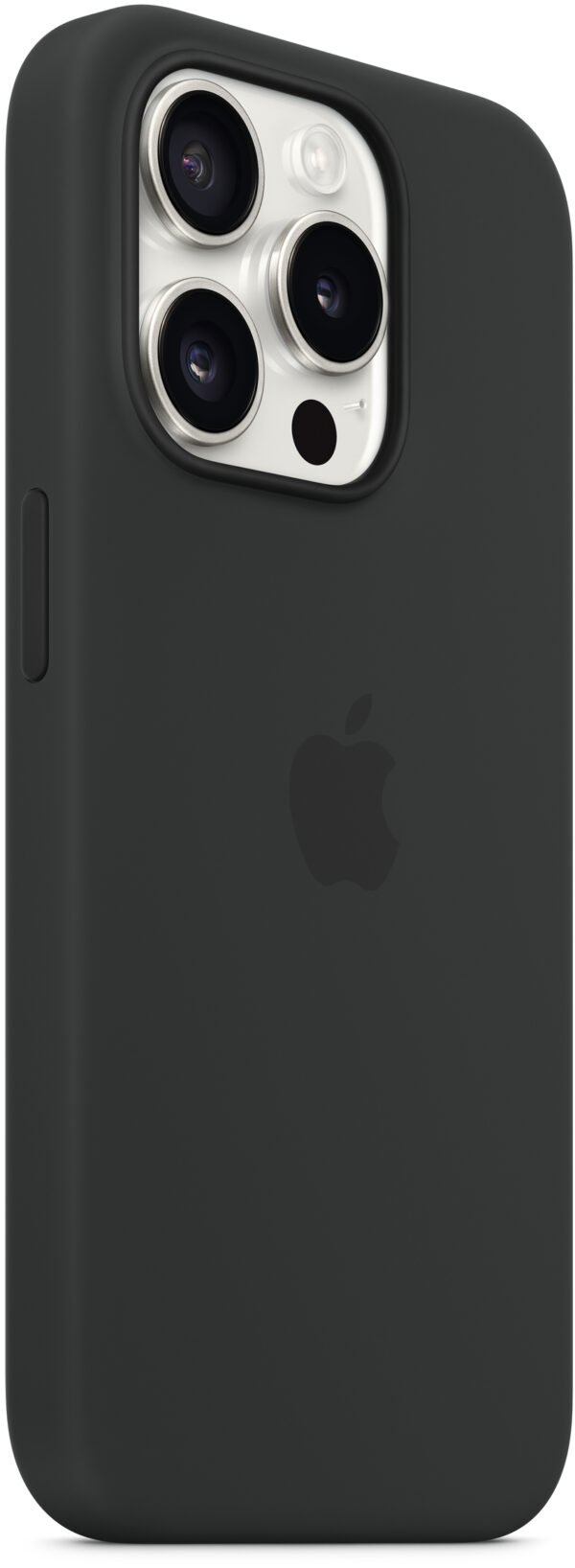 Apple Mt1A3Zm/A Apple Silicone Case With Magsafe Iphone 15 Pro Black - Afbeelding 2