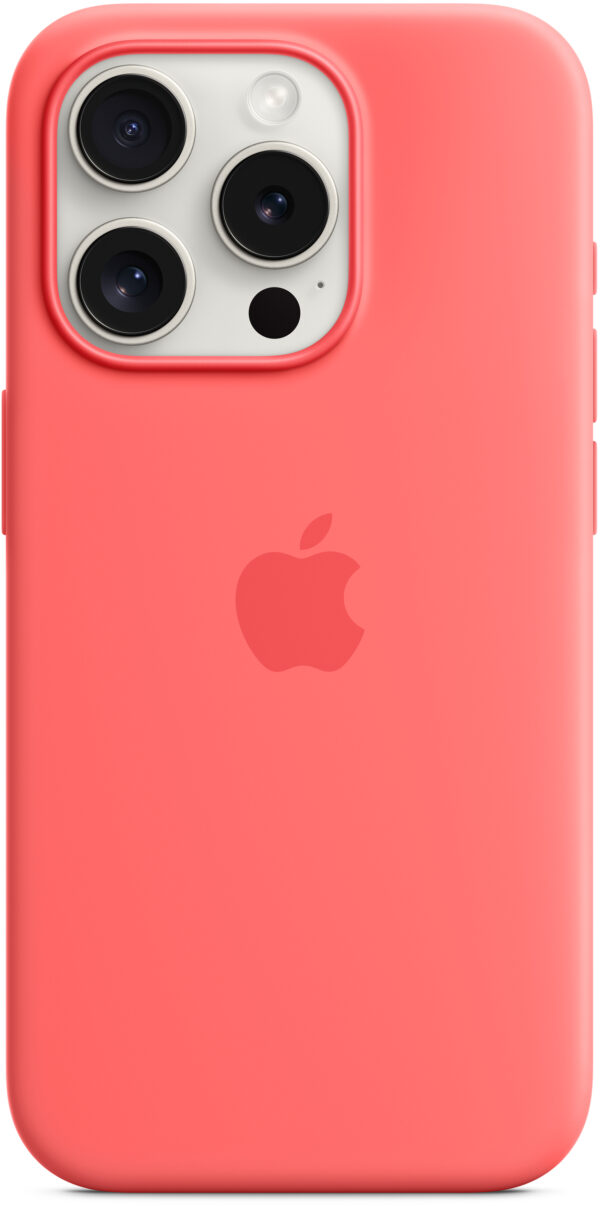 Apple Mt1G3Zm/A Apple Silicone Case With Magsafe Iphone 15 Pro Guave