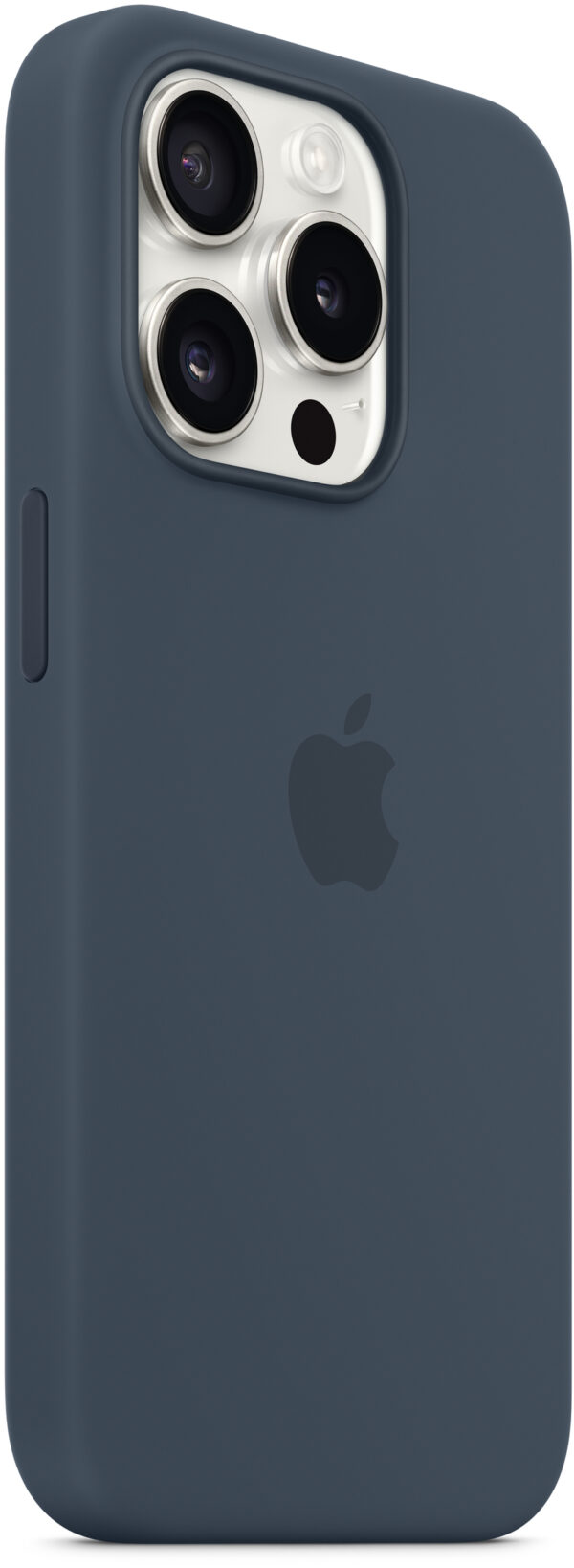 Apple Mt1D3Zm/A Apple Silicone Case With Magsafe Iphone 15 Pro Storm Blue - Afbeelding 2