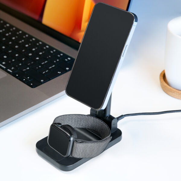 Mobilize 3In1 Charger Station Magsafe Compatible 15W Black - Afbeelding 6